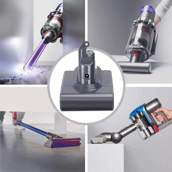 Produktbild Kunlun V6 Ersatzakku 4000mAh fuer Dyson Staubsauger