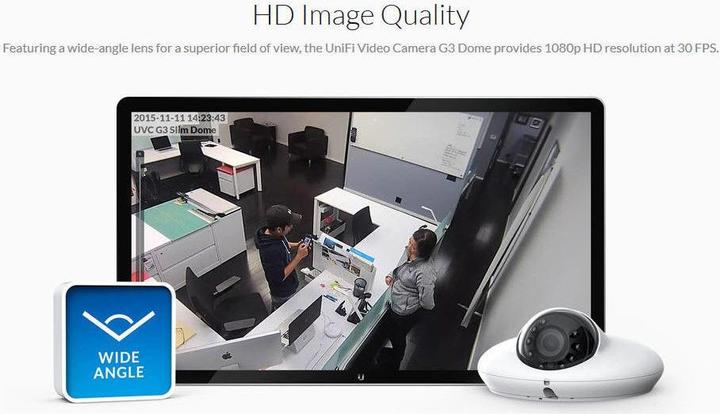Immagine prodotto Ubiquiti Cupola UniFi UVC-G3 (1920 x 1080 Pixels)
