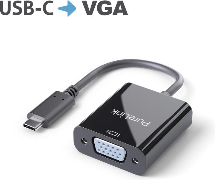 Produktbild Purelink USB Typ-C auf VGA (VGA, 18.50 cm)