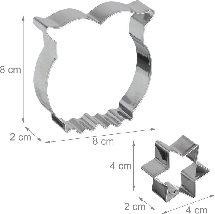 Immagine prodotto Relaxdays 36x Ausstechformen