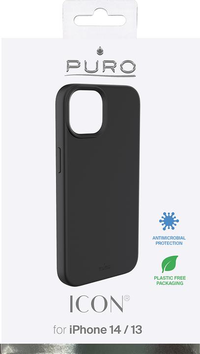 Actual product image Puro Icon for iPhone 14/13, black (Apple iPhone 14)