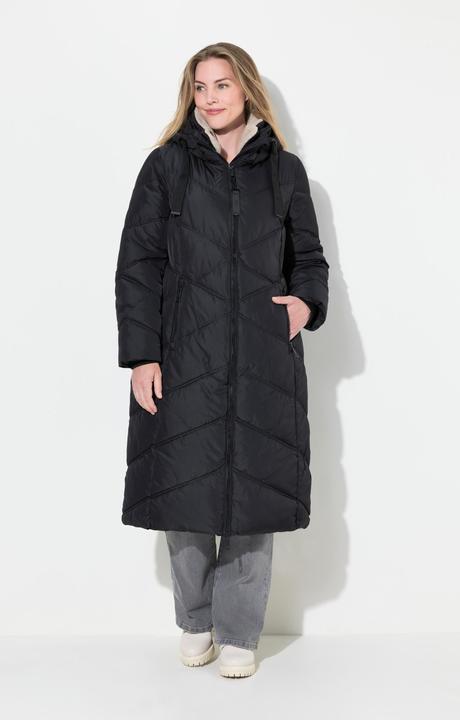 Produktbild Laurasøn Steppmantel, abknöpfbare Kapuze, Stehkragen, 2-Wege-Zipper (XL)