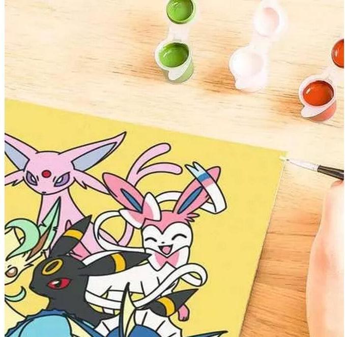 Actual product image Ravensburger CreArt Adults Trend Pokémon - All-time Favorites