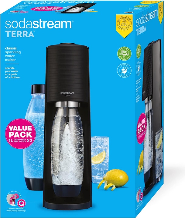 Productafbeelding SodaStream Terra Megapack Zwart