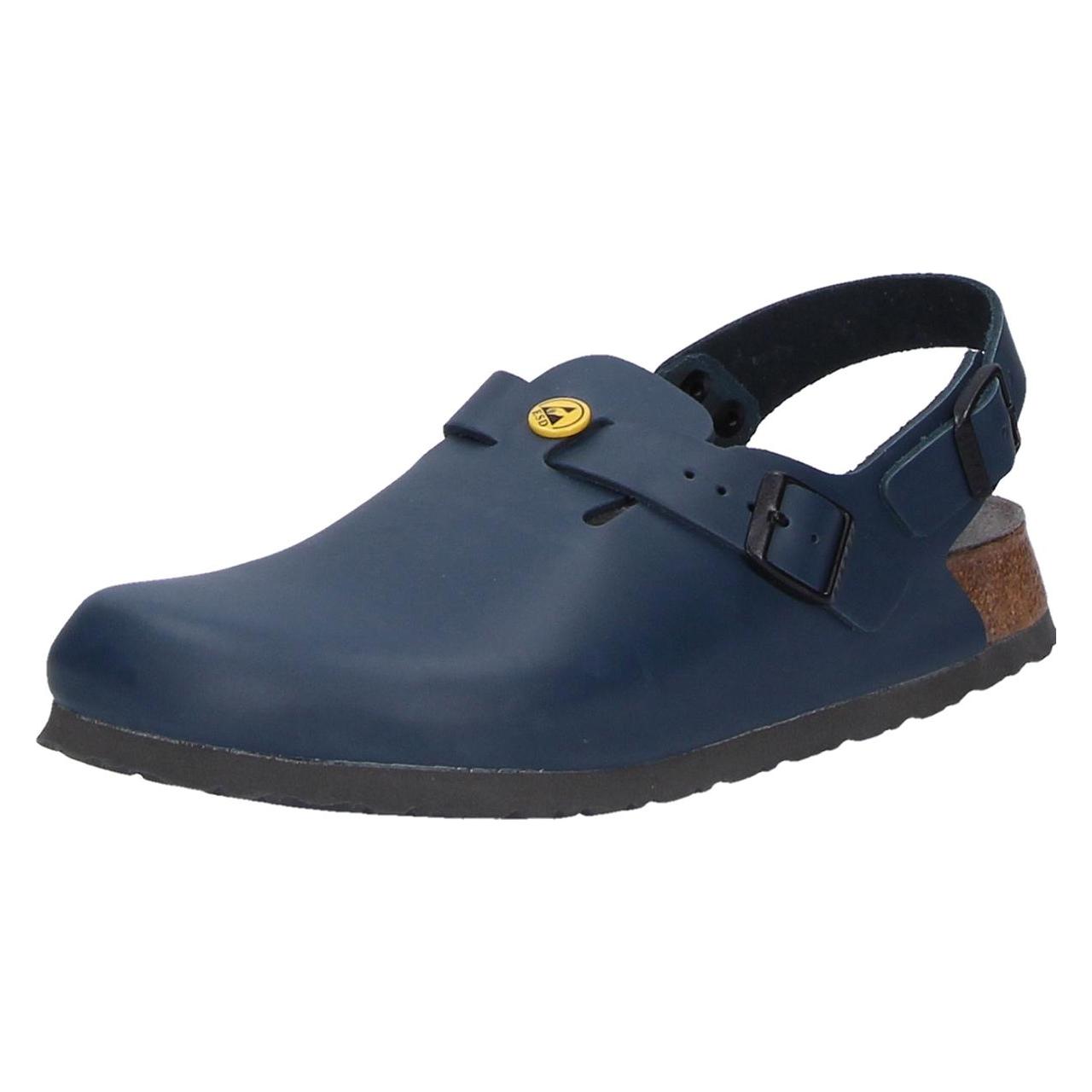 Birkenstock, Vrouwen, Sandalen, Esd-klomp Tokio, Maat 37, Blauw, Smal, Blauw, (37)