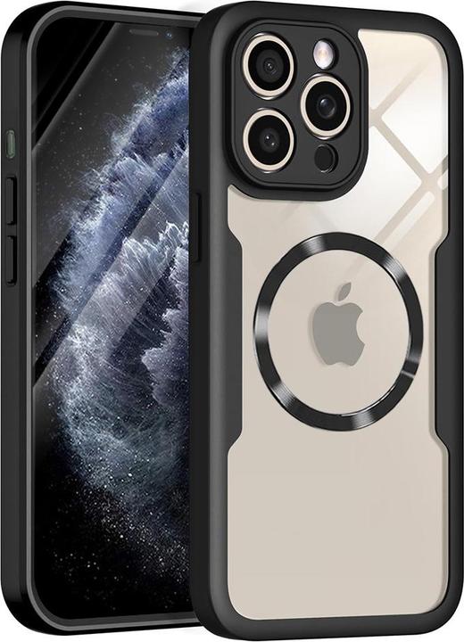 Image du produit Techsuit - ColorVerse 360 MagSafe Series + Screen Protector - iPhone 11 Pro Max - Black (Apple iPhone 11 Pro Max)