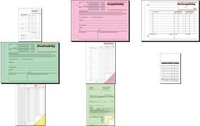 Actual product image Sigel Receipt form Paper size: DIN A6 landscape Grammage: 60 g/m² (50 x)