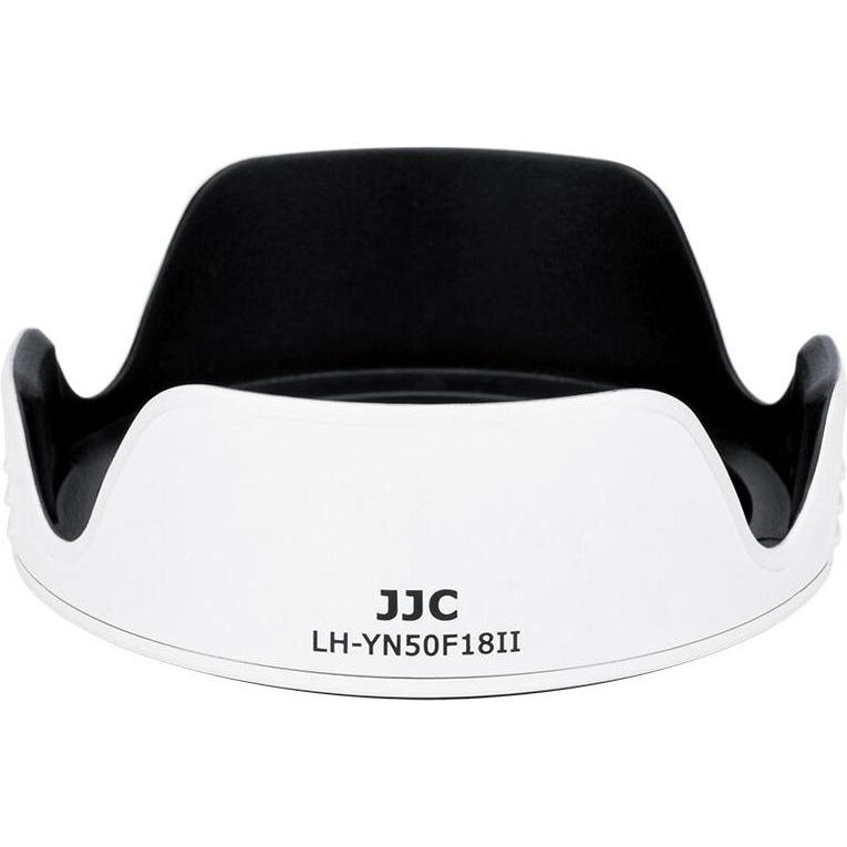 JJC LH YN50F18II WHITE Lens Hood, Gegenlichtblende, Weiss