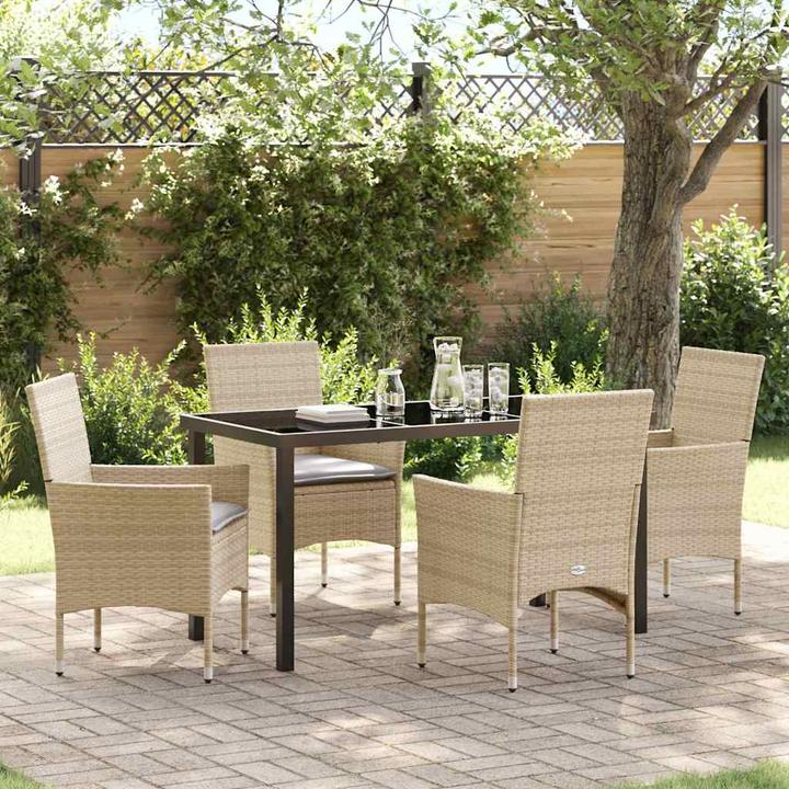 Produktbild vidaXL Garten Essgruppe (200 x 80 x 73 cm)