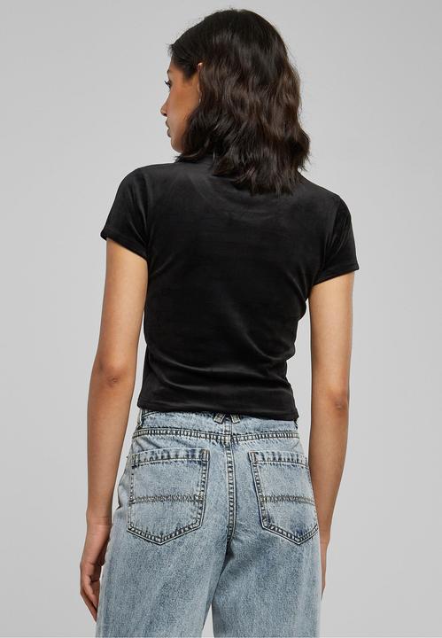 Actual product image Urban Classics Ladies Short Velvet Tee (L)
