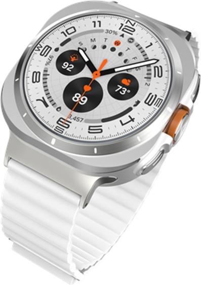 Image du produit Just in Case Leder-Armband MagFit Leather Ivory (PU cuir)