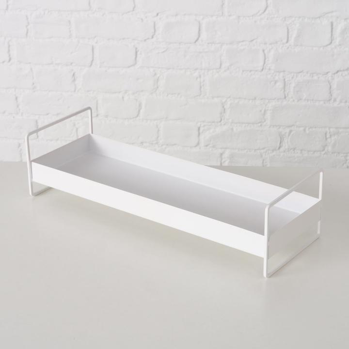 Produktbild Boltze Home Wolga weiss Tablett 40cm (1 Stück)