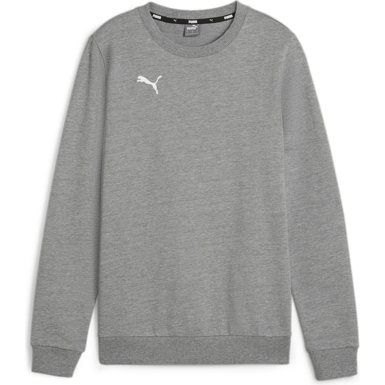 Puma, Damen, Pullover, teamGOAL Casuals Crew Neck Sweat Wmn, Grau, (S)