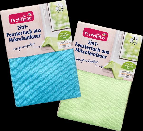 Image du produit dm Profissimo Chiffon à vitres 2en1 (1 pcs)