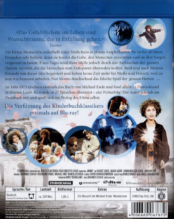 Immagine prodotto Momo (Blu-ray, 1986, Tedesco)