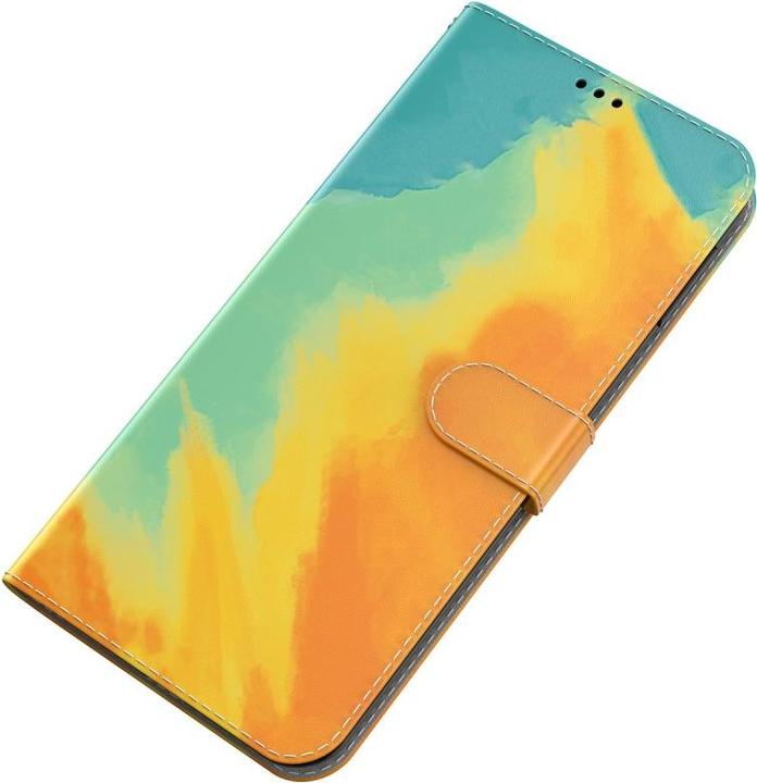 Produktbild Art iPhone 13 Pro Buch Etui Tasche mit Kartenfach Gelb (Apple iPhone 13 Pro)