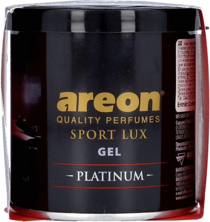 Actual product image Areon Car Sport Lux Platinum Gel Can 80 g