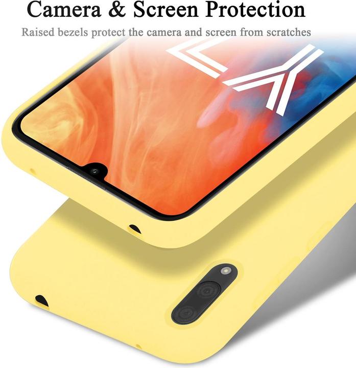 Produktbild Cadorabo TPU Liquid Silicone Case Cover (Huawei Y7 Prime (2019), Huawei Y7 (2019))