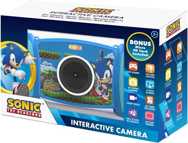 Actual product image Kids Licensing Sonic The Hedgehog interactive camera