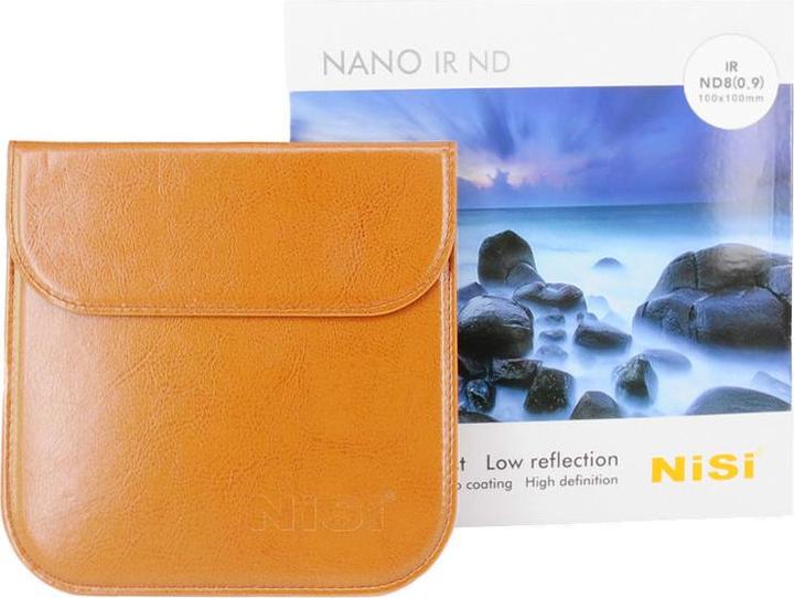 Produktbild Nisi Nano IR ND8 (0.9) 100x100mm 3 Stop (100 mm, ND- / Graufilter, 100 mm)
