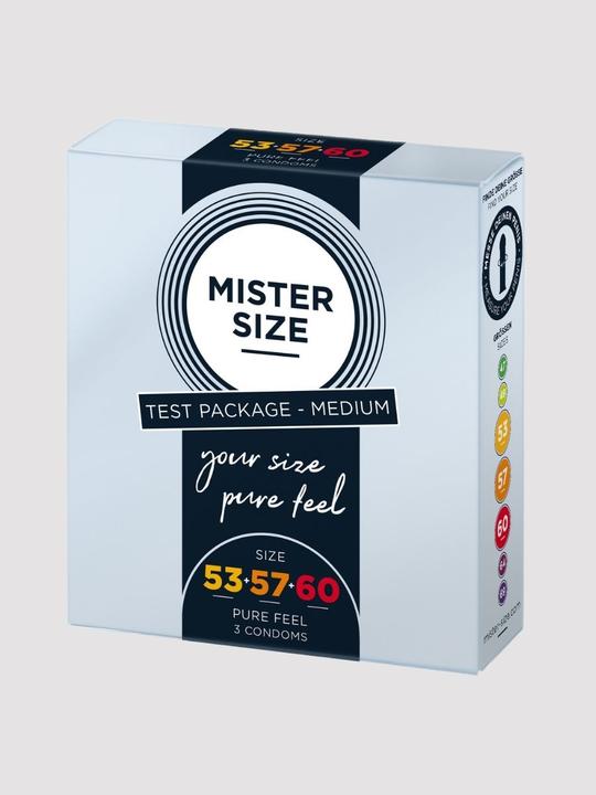 Actual product image Mister Size Medium (53-57-60) (3 pcs.)