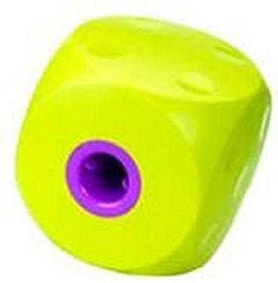 Actual product image Karlie Food ball BUSTER CUBE for large dogs 11cm x 11cm x 11cm Light green (Dog food toy)