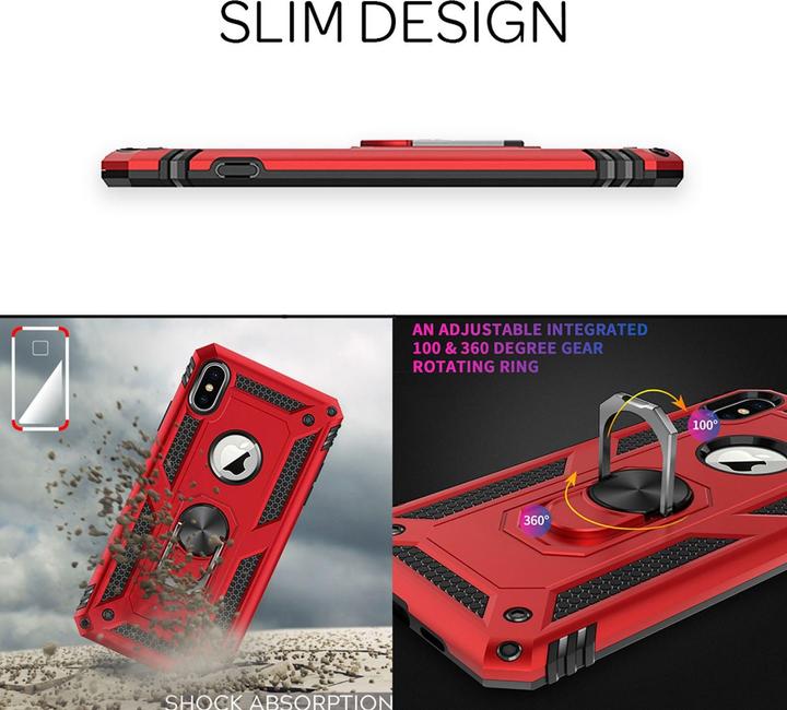 Immagine prodotto Nalia Coperchio ad anello (Apple iPhone X)