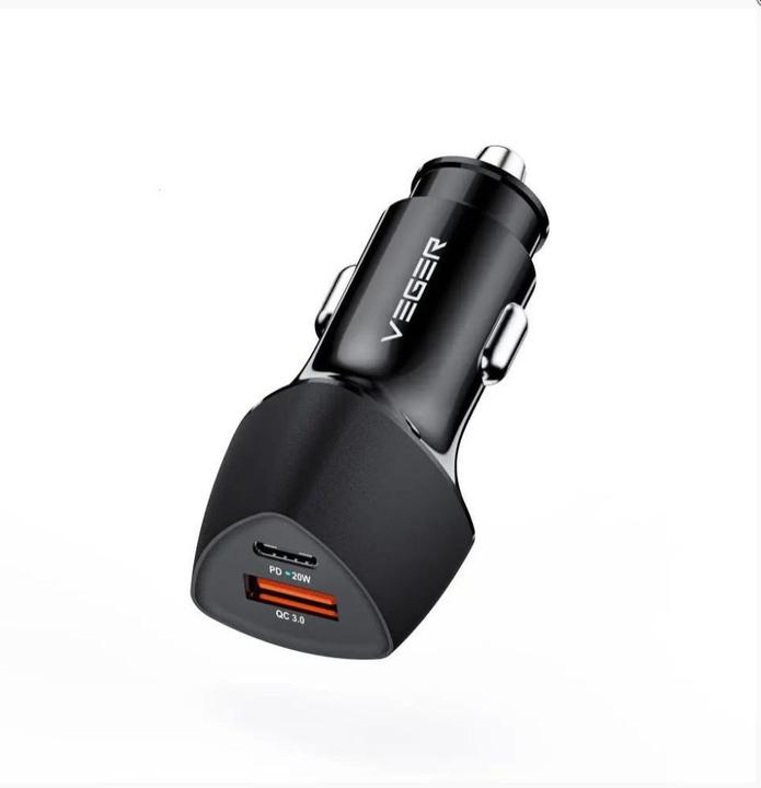 Produktbild Veger Auto charger CC50 Rigorous PD38W (1A1C) car charger Black