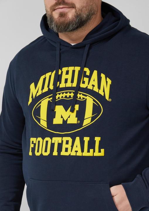 Produktbild s.Oliver Kapuzen-Sweatshirt im Modern Fit mit College-Artwork (XXL)