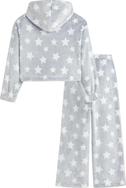 Actual product image La Redoute Collections Fleece pyjamas with star pattern (164)