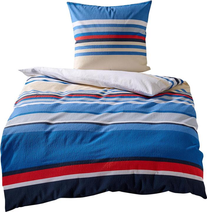 Produktbild Traumschlaf Streifen (Bettwäsche Set, 155x220 cm + 80x80 cm)
