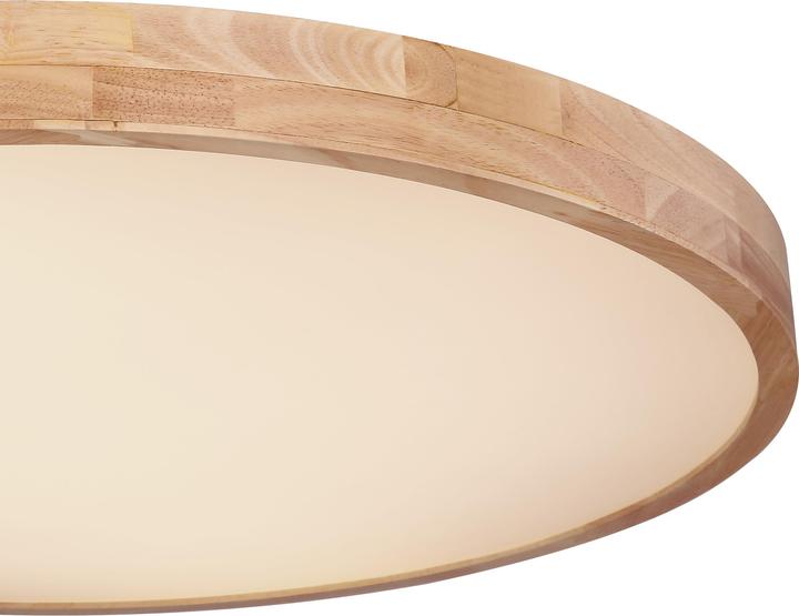 Produktbild Globo Deckenleuchte Rainer Holzoptik 1xLED (3500 lm)