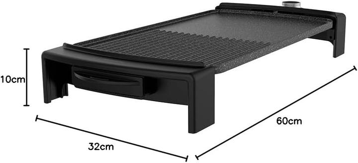 Produktbild Cecotec Plancha Electrica Tasty&Grill 2500 Rockwater Mixgrill