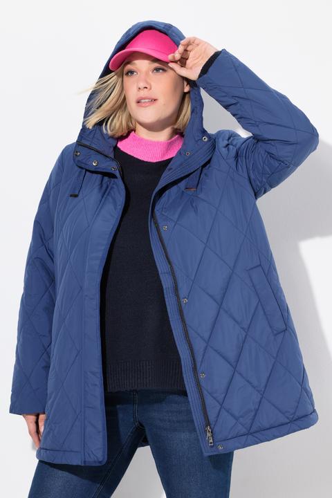 Produktbild Ulla Popken HYPRAR Funktions-Steppjacke, wasserabweisend, Kapuze (42, 44)