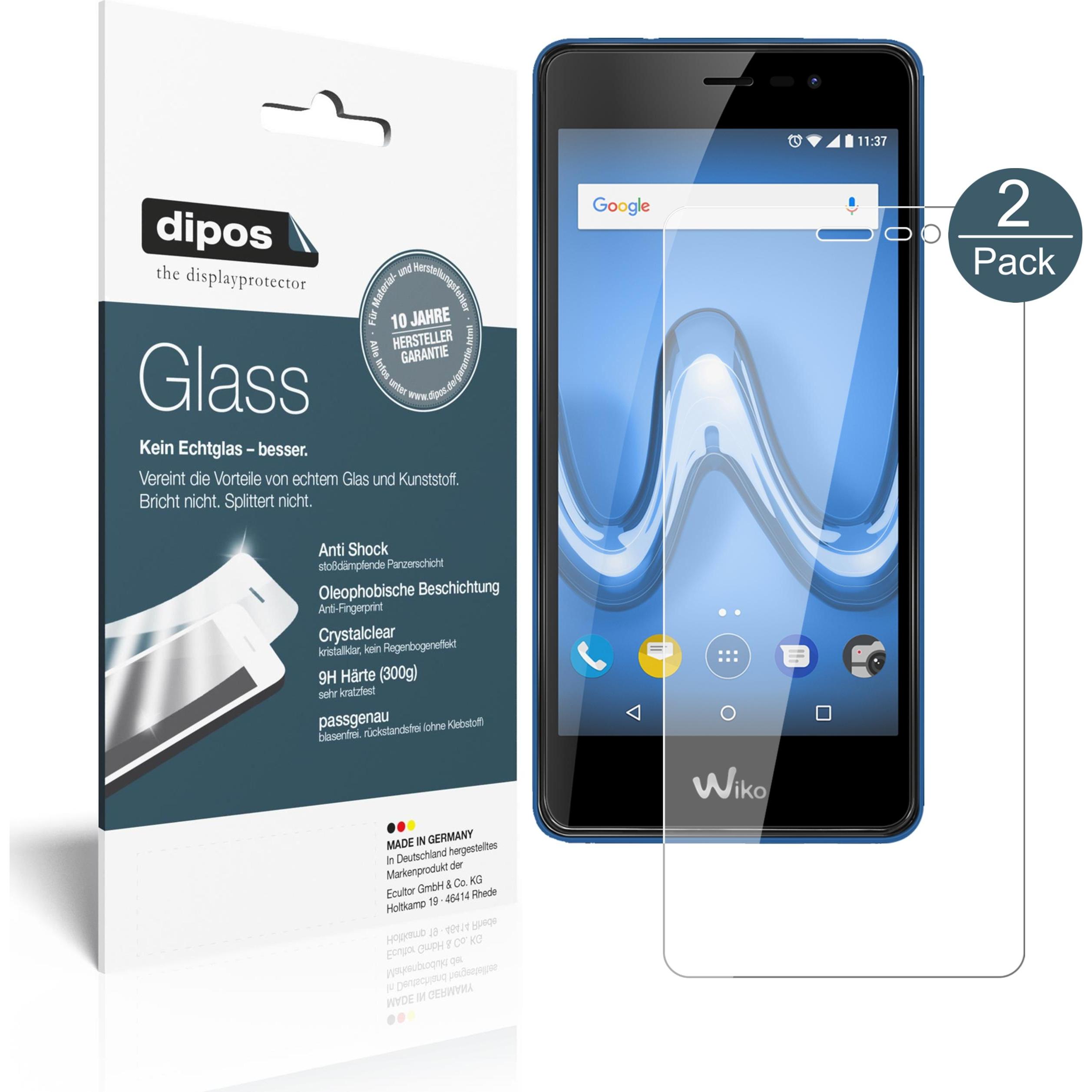 Thumbnail - Dipos Displayschutz Anti-Shock (1 Stück, Wiko Tommy 2 Plus), Smartphone Schutzfolie, Transparent