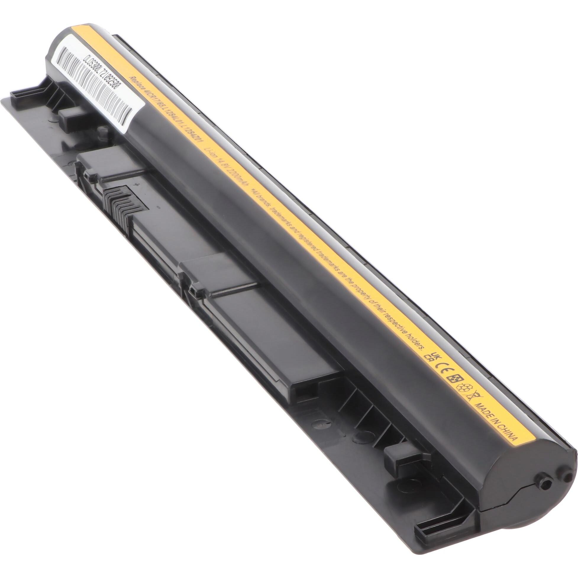 Lenovo Akku IdeaPad S400 (2200 mAh), Notebook Akku, Schwarz