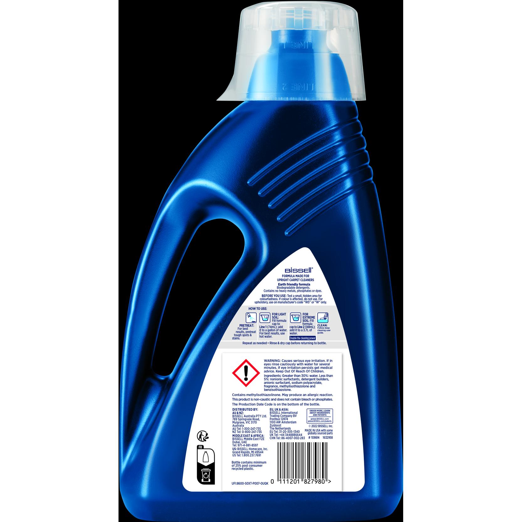 Bissell Wash and Protect, Reinigungsmittel