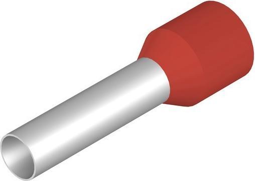 Weidmüller 9019250000 Aderendhülse 10 mm² Teilisoliert Rot 100 St.