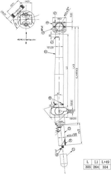 Btwin Vorbau gefedert fuer Klappvelo
