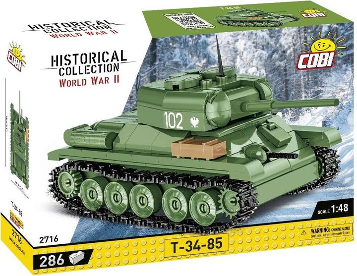 Actual product image Cobi Tank T-34-85