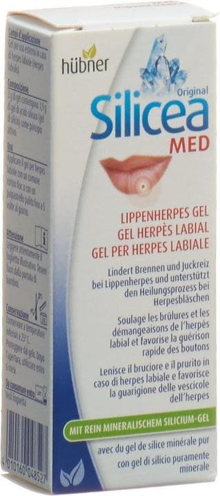 Produktbild Hübner Silicea Lippenherpes-Gel (Lippengel)