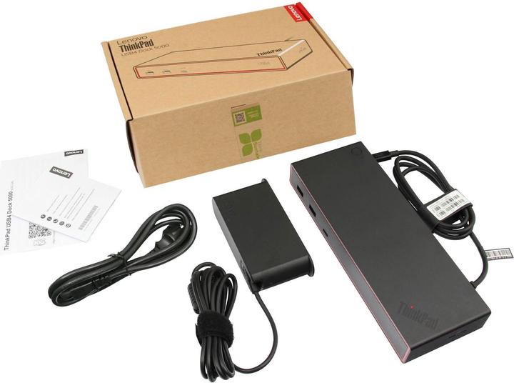 Actual product image Lenovo ThinkPad USB4 Dock 5000 (Thunderbolt, 4 ports)