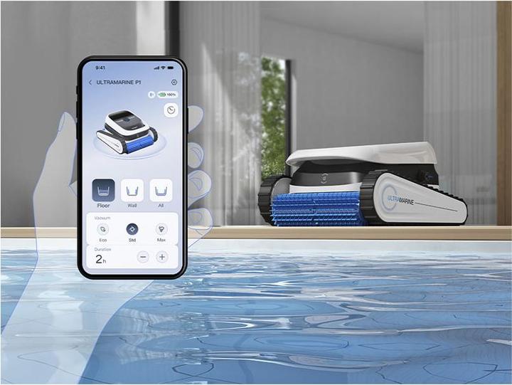 Actual product image Ecovacs Ultramarine P1