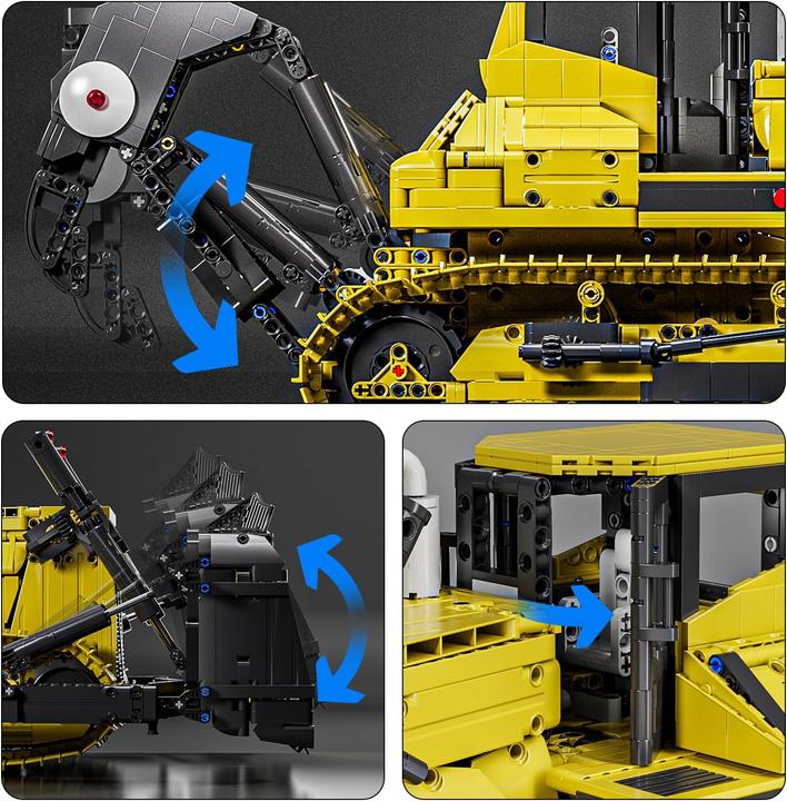 Actual product image Mould King Remote Controlled Bulldozer