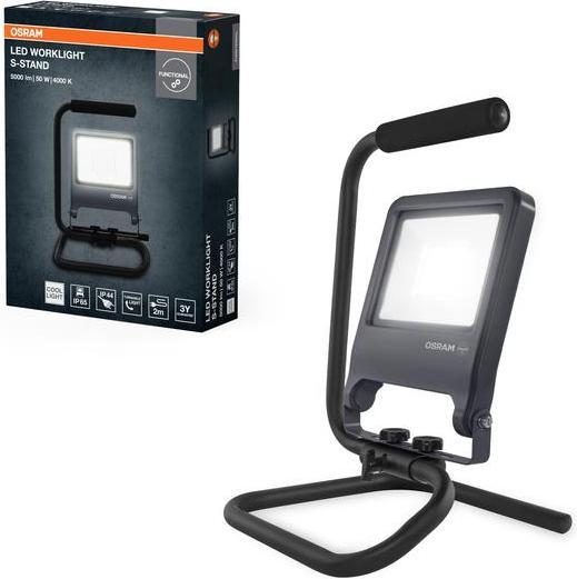 Produktbild Ledvance OSRAM LED Aussen-Strahler WORKLIGHTS S-STAND 50W 840 Neutralweiss 4099854572098 (4500 lm)