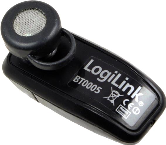 Produktbild LogiLink Bluetooth Earclip Headset (Kabellos, USB-A)