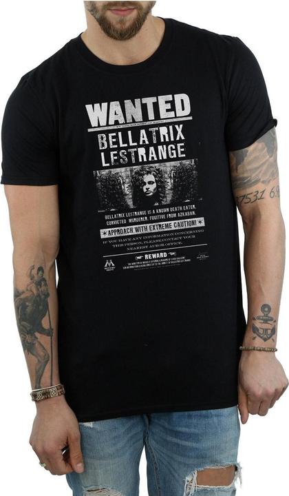 Produktbild Bellatrix Lestrange Wanted Poster Baumwolle TShirt (M)