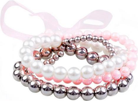 Immagine prodotto Great Pretenders Creative Education 84050 - Braccialetto Pearly to Wed