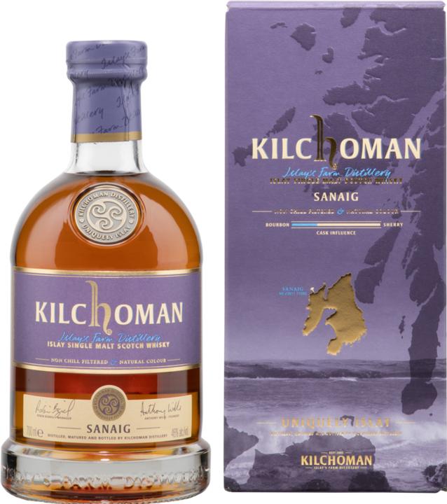 Image du produit Kilchoman Sanaig (Single Malt, Scotch Whisky, 1 x 70 cl)