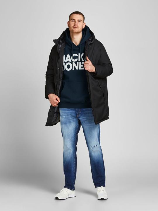 Immagine prodotto Jack & Jones Felpa con cappuccio Basic Logo Plus Size (XL, 3XL)